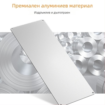 LED светлина за отглеждане на растения в закрити помещения с 288 диода, 5V вход, IP42 защита, управление с бутон, 50 000 ч живот