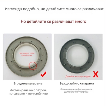 Пръстен за завеси PP – усилен, перфорирано, стил модерна простота, материал: PP, без персонализация