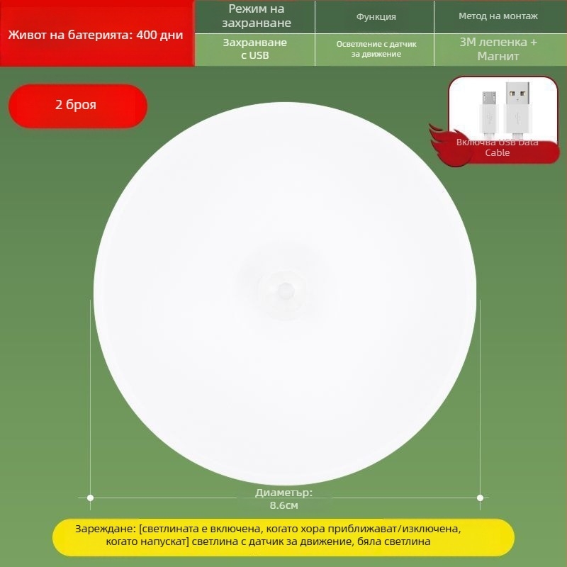 Таванно LED осветление сензор за движение, 36V или по-малко, обхват 30 м²+, Ali Smart