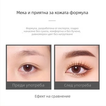 Косметическа писалка за татуиране на вежди и очи – двойна глава, ръчна, марка Famisoo, полуперманентно позициониране