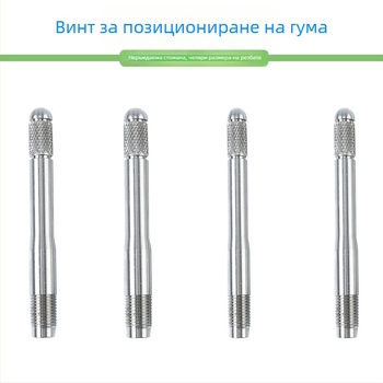 Хъб позициониращ щифт за автомобил – преносим комплект за монтаж на колело; хромирана повърхност; материал 4.8 клас; стандарт: позициониращ щифт