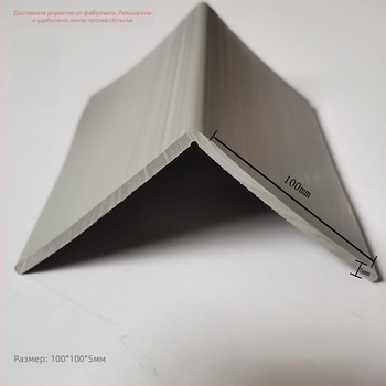 Гумен ъглов протектор – удебелен разширен дизайн, мек противоударен кант, модел hj100, персонализирана обработка