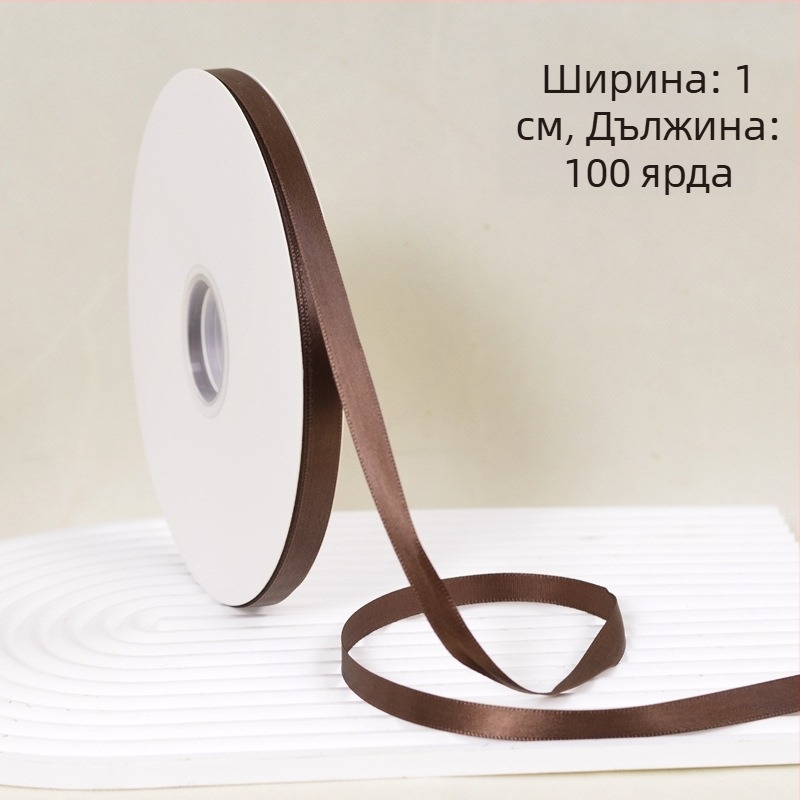 Декоративна полиестерова лента за опаковки на цветя и торти — балетен стил, DIY декорация