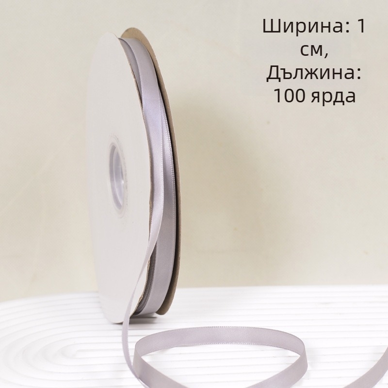 Декоративна полиестерова лента за опаковки на цветя и торти — балетен стил, DIY декорация