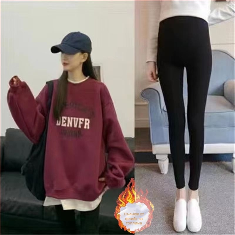 Dream Anchor топ костюм за горна част с принт букви, дълги ръкави, памук, 30% памук, японско-корейски свободен стил