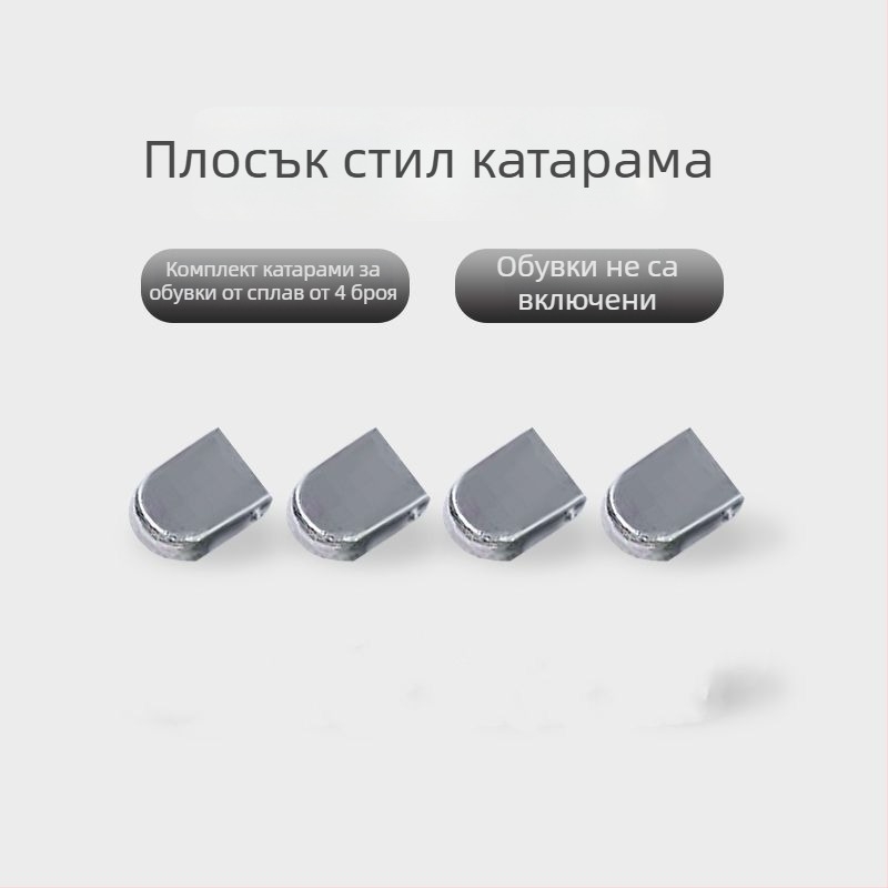 Обувни връзки за платнени обувки — еластични, без връзване, с катарама, за пролетта