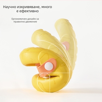 Детски EVA джапанки с нехлъзгаща се мека подметка, Nidobear Cartoon Paradise, за деца 3-12 години