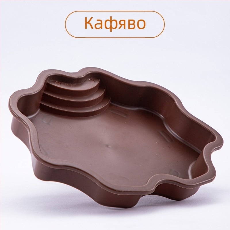 Къпална тава за костенурки — пластмасова, Chengxi, 350 г, Аквариумно оборудване