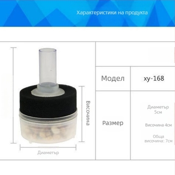 Аквариум филтър памук Chi Yiheng пластмасов 0.07