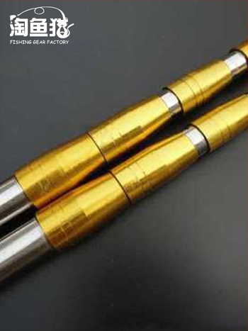 Телескопична дръжка за риболовна мрежа – подсилена конструкция, неръждаема стомана