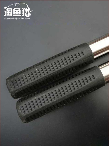 Телескопична дръжка за риболовна мрежа – подсилена конструкция, неръждаема стомана