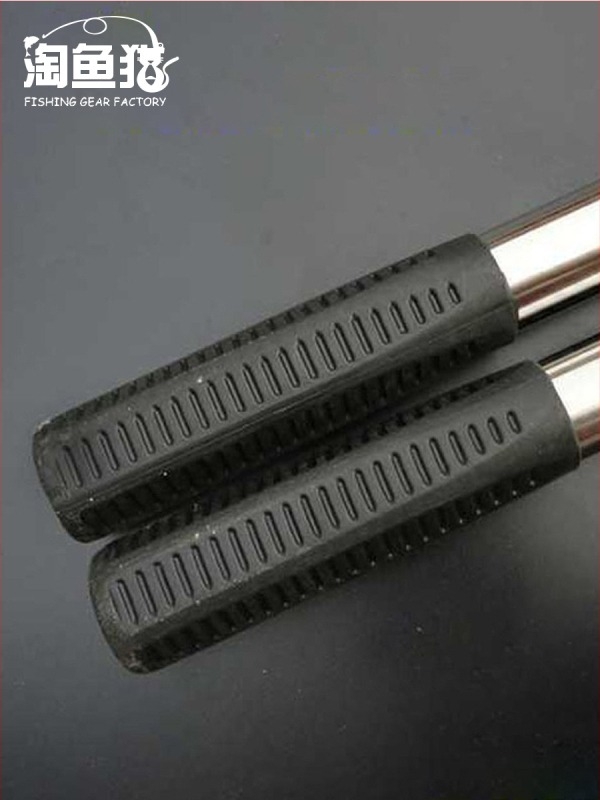 Телескопична дръжка за риболовна мрежа – подсилена конструкция, неръждаема стомана