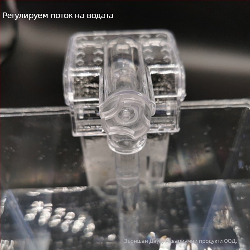 Мини водопад филтър за аквариум; тиха помпа; PVC конструкция; тегло 0,15 кг; филтърна вата; USB/AC-DC интерфейс