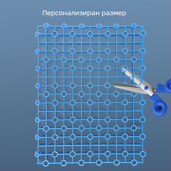 Аквариумна долна филтърна платформа с мрежеста плочка за костенурков аквариум - Материал PP, Тегло 131 g, Марка Yijingcheng