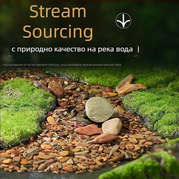 Потоков пясък за аквариум от пясъчник, естествен долен субстрат, озеленяване на аквариума, 1,5 кг, произход Шандонг