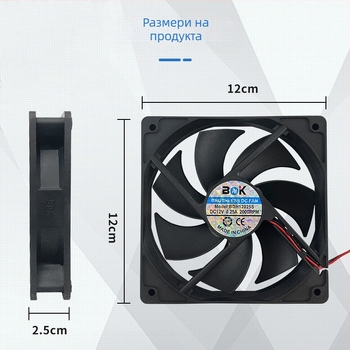 Инкубаторно оборудване, HUATUO Mini Fan, модел Mini Fan, температура на управление 37–39°C, подходящо за птицевъдство