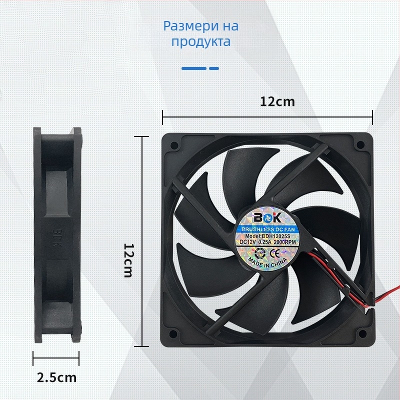 Инкубаторно оборудване, HUATUO Mini Fan, модел Mini Fan, температура на управление 37–39°C, подходящо за птицевъдство