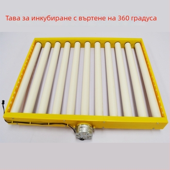 Jiayu Инкубатор за яйца и кошница за излюпване за кокошки – 360° самостоятелен ролер за яйца, 6-месечна гаранция, за птицевъдство и аквакултура