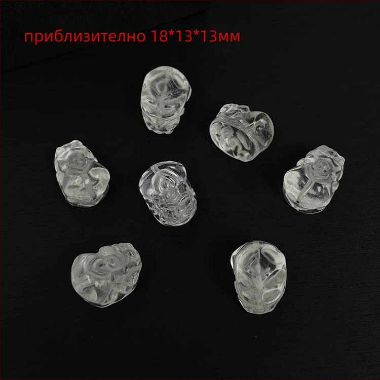 Кристални мънини за DIY гривни и колие с мотив меандър — полирани, марка Abner, произход Източнокитайско море