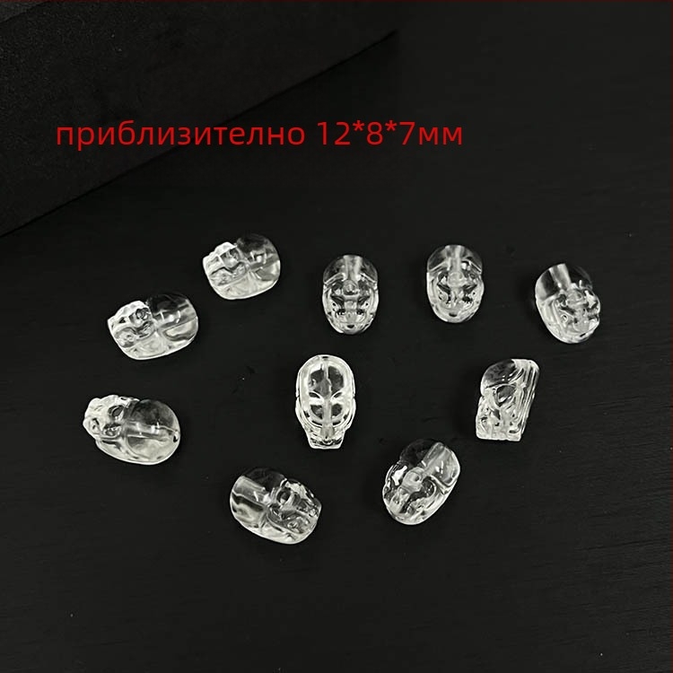 Кристални мънини за DIY гривни и колие с мотив меандър — полирани, марка Abner, произход Източнокитайско море