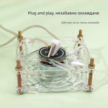 Вентилатор за охлаждане на домашни любимци | за хамстери и малки животни | акрилна конструкция | възможност за частен етикет | аксесоари за домашни любимци