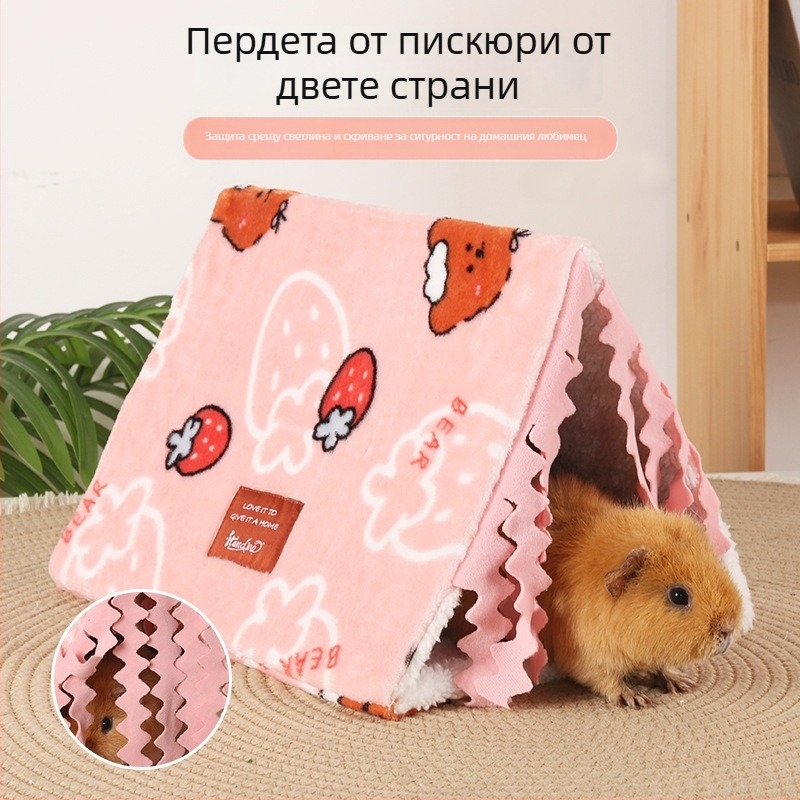 Гнездо за домашни любимци – фланелен топъл тунел за спане от Mr. du