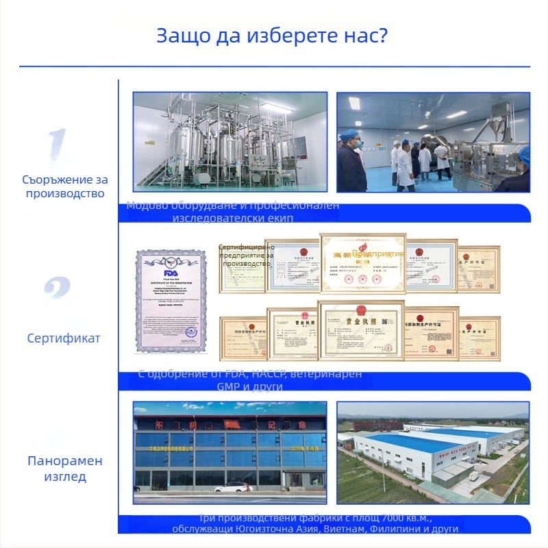 Пребиотици за домашни любимци (котки и кучета), общо предназначение, 50 г за кутия, 100 кутии в кашон, марка Xin daming