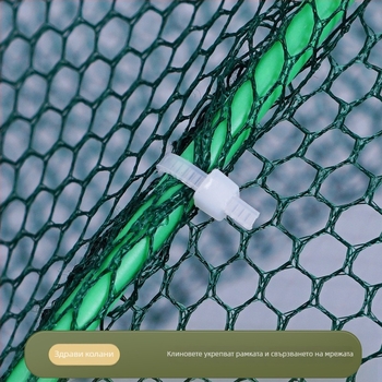 Сгъваема чадърна кошница за скариди – нейлонова мрежа за улов на скариди, раци и омари