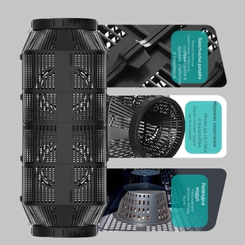 Seelucker пластмасова риболовна клетка за улов на риба и скариди