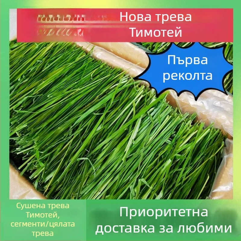 Сух фураж за млади зайци – Timothy Hay, 500 g, TZ6RSXHS | Храна за домашни любимци