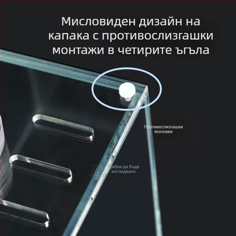 Акрилен капак за аквариум, нетоксичен, прозрачен, дишащ, антискок, кристално покритие (Материал: Акрил; Тегло: 50; Категория: Аквариумно оборудване)