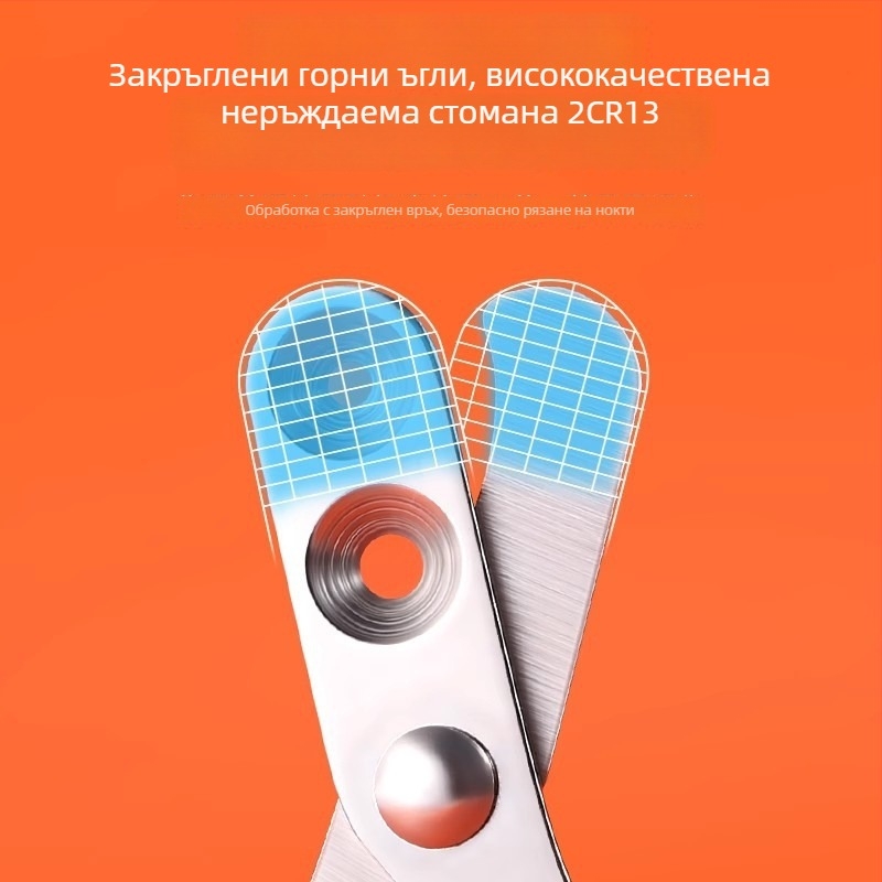 Клипър за нокти на домашни любимци – за котки, зайци и кучета – антизакачащ дизайн – инструмент за подрязване на нокти – Guanzhoumu