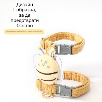 Котешка нагрудна презрамка за разходка с повод, I-образна, регулираема, найлон, Yiwu произход, Jiawang yimiao марка