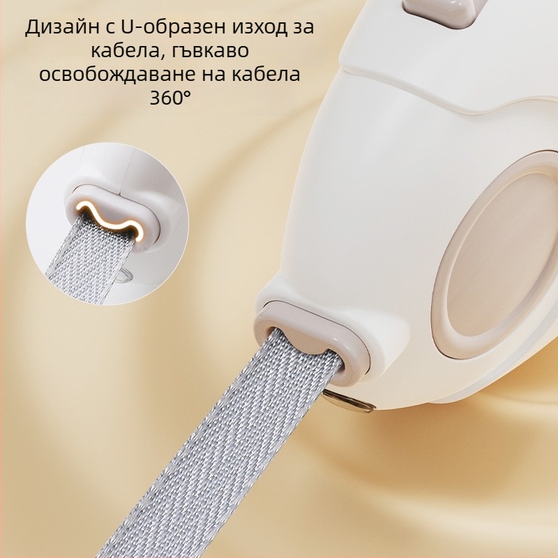 Автоматично издърпваща се каишка за кучета, ABS материал, въже за кучета, опаковка 200 броя.