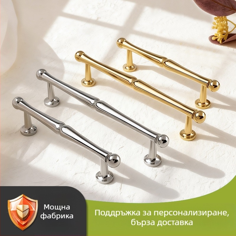 Ръкохватка за шкафове и чекмеджета – френски стил, месинг, CNC обработка, модел 2983, Nado