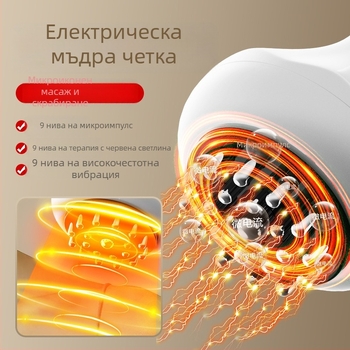 Електрически масажер за меридиани с вибрация и топлина, модел pk6103; презареждаема батерия; подходящ за шия, гръб, талия, крака и горна ръка; управление с бутони; тегло 300 g; включени инструкции и етерични масла