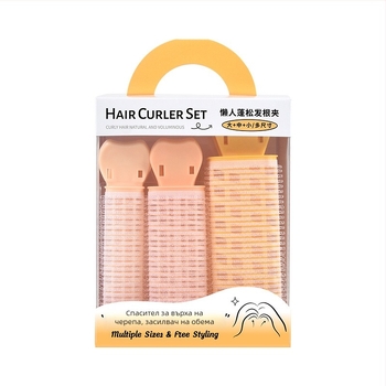 Marianne кърлинг ютия с клипсет за обемни къдрици, нейлон, модел 9069