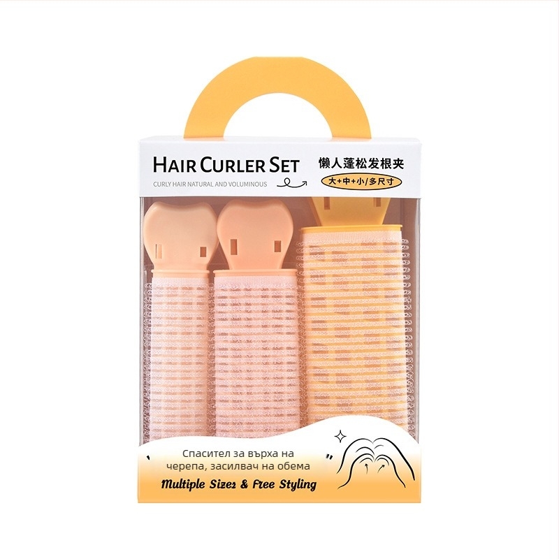 Marianne кърлинг ютия с клипсет за обемни къдрици, нейлон, модел 9069