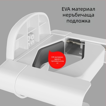 Монтажна база за стълбен парапет – пластмасова, марка Puges, лицензирана частна марка