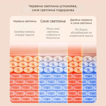 Меридианен масажор с четка – батерийно захранване, бутонно управление, модел 2031, 3 скорости, метално тяло