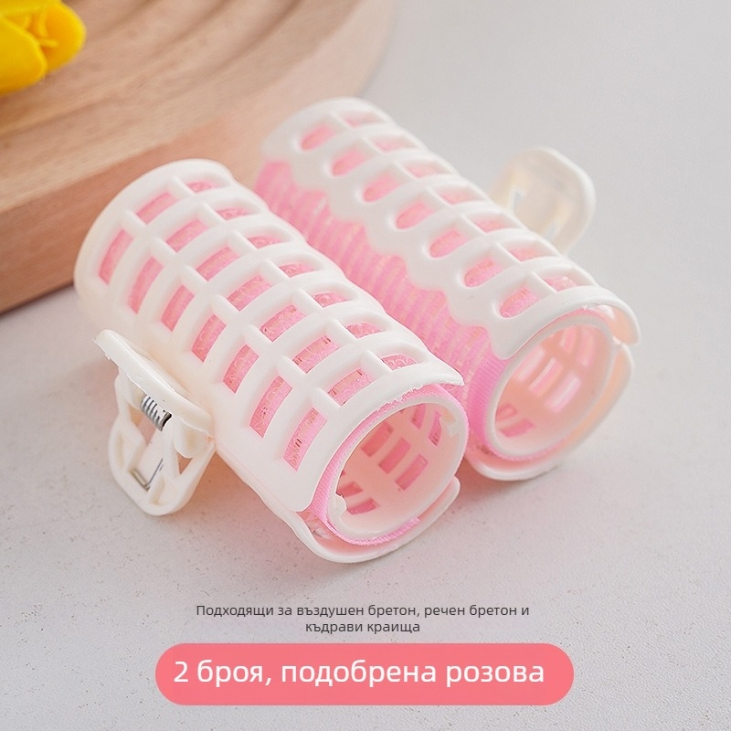 Lan xiang кърлинг желязо — самозалепващ празен цилиндър за вътрешно оформяне на къдри, пластмаса/смола, код 1644