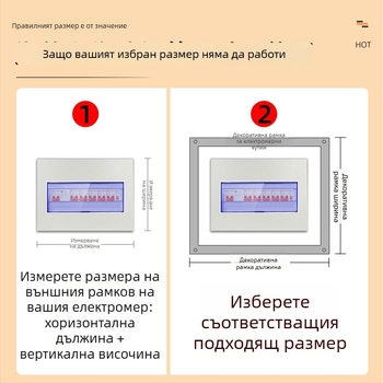 Фреймована декоративна картина за покриване на електромерното табло с хидропонна растителност – кристално платно, един панел, модерен минималистичен стил, подходяща за хол, трапезария и антре