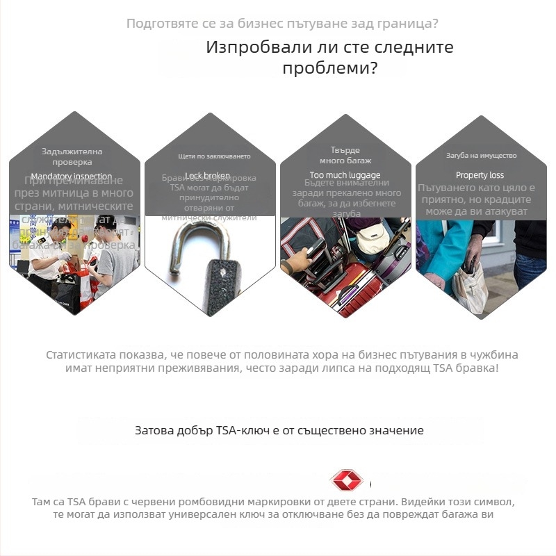 LOCK NF NF6304 Заключване за багаж и шкафове, цинкова сплав, за раница, куфар с колела и шкаф, разстояние между щифтите 17, тип Машинно заключване