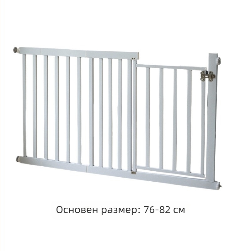 Ограда за домашни любимци от неръждаема стомана за вътрешна употреба; подходяща за кучета и котки; марка 1; без внос