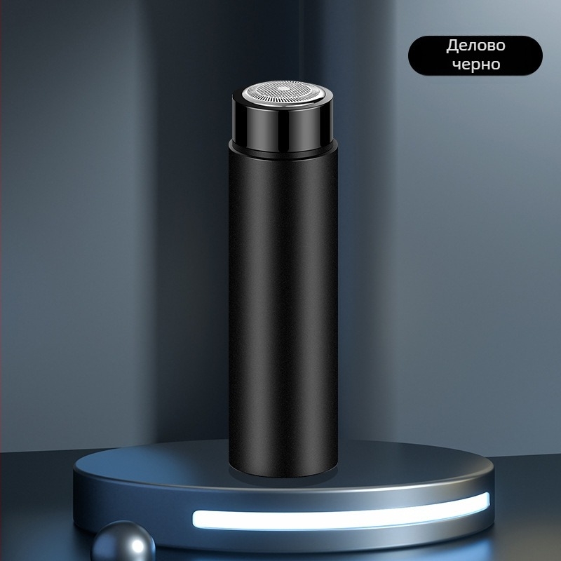 Електрическа самобръсначка с кабелно захранване, мотор с четки, ротационна глава с 1 нож, подвижна измиваща глава, сухо бръснене