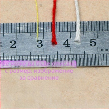 Шевна нишка, полиестерно влакно, за шиене на облекло и домашни текстили