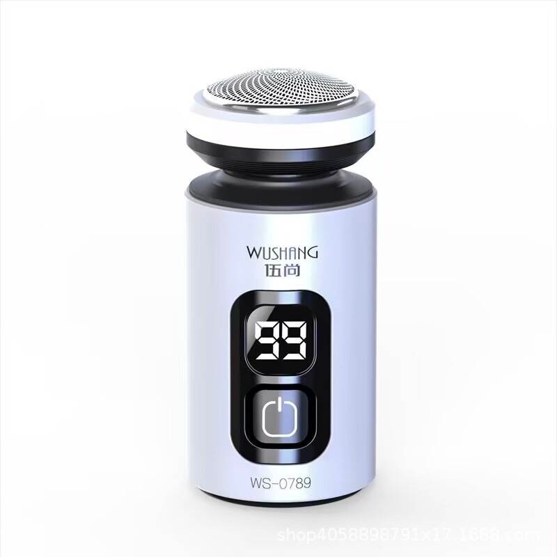 Електрическа самобръсначка с плаваща глава; роторна глава с 1 режещ елемент; вградена батерия 300–500 mAh; време за работа над 60 минути; главата за бръснене е миеща се.