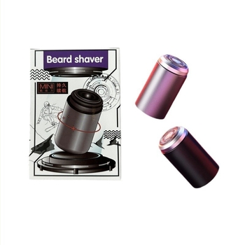 Електрическа самобръсначка с плаващ режещ блок, 1 въртяща глава, четков мотор, вградена батерия 300–500 mAh, време на работа 30–45 мин.