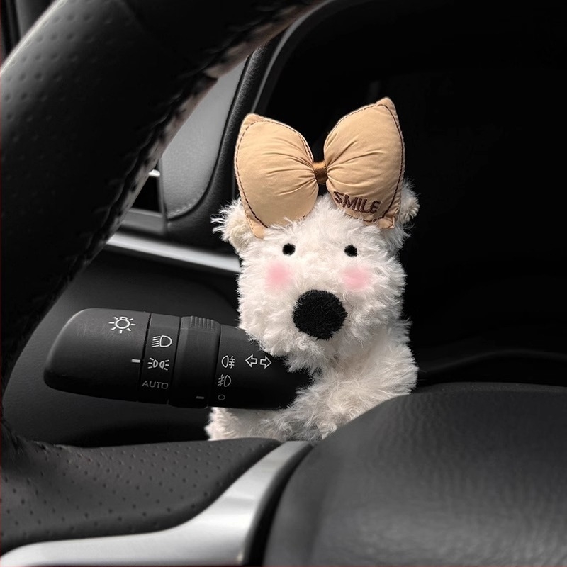 Декоративна плюшена фигурка за автомобил в стил карикатура — Материал: плюш; Стил: карикатура; Функция: украса