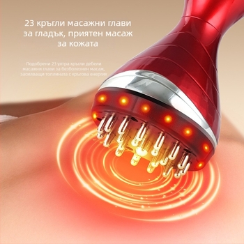 Електрически гуаша масажор HH878 – 3 скорости, 1800mAh, ABS корпус, температура 35–65°C